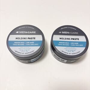 Dove Men+Care Molding Hair Paste Medium Hold Low Shine Flexible 1.75oz Qty 2